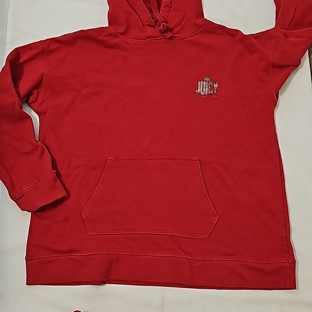 Juicy by Juicy couture velour hooded set size xl